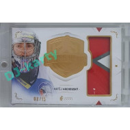 2021/22 Legendary Cards SAVES HELP MEMORABILIA SERIES #SHM-12 Matěj Machovský Memorabilia Gold 08/15