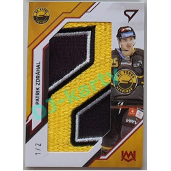 2021/22 Sportzoo TIPSPORT ELH 2. série #UM-PZ Patrik Zdráhal Unique Mark 1/2