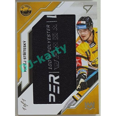 2021/22 Sportzoo TIPSPORT ELH 2. série #UM-MS Matěj Stříteský Unique Mark 1/1