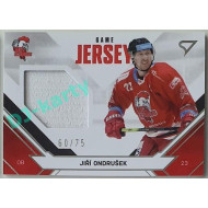 2021/22 Sportzoo TIPSPORT ELH 2. série #JS-JO Jiří Ondrušek Game Jersey 60/75