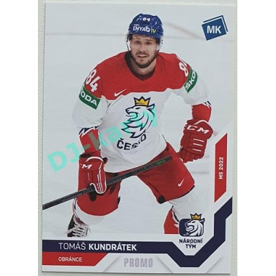 2021/22 MK reprezentace #041 Tomáš Kundrátek MS PROMO