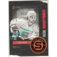 2022 Legendary Cards Klub Legend HC Sparta Praha #36 Patrik Martinec paralelka xx/77