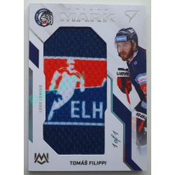 2022/23 Sportzoo ELH 2. série #UM-TF Tomáš Filippi Unique Mark 1/1