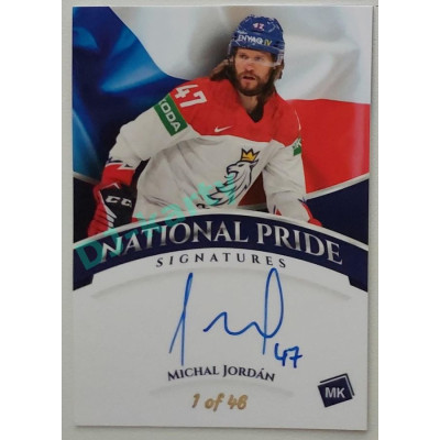2023 MK reprezentace #NPS-07 Michal Jordán National Pride Signatures 1 of 46