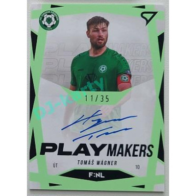2022/23 Sportzoo Fortuna Liga 2. série #NLS-TW Tomáš Wágner F:NL Playmakers Auto xx/35