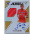 2022/23 Sportzoo Fortuna Liga 2. série #GJS-SE Michal Ševčík Game Jersey Auto 25/25