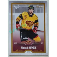 2022/23 Goal Cards Chance Liga Update #406 Matouš Menšík Gold xx/23