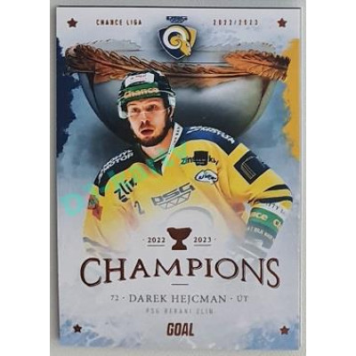 2023 Goal Cards Zlín Champions #16 Darek Hejcman Parallel 9/10