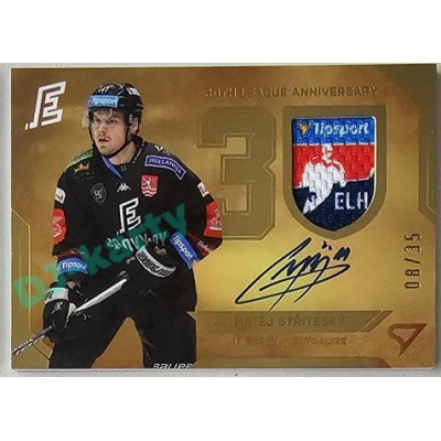 2022/23 Sportzoo ELH 2. série #AVS-MS Matěj Stříteský 30 let ELH Auto Shield 08/35