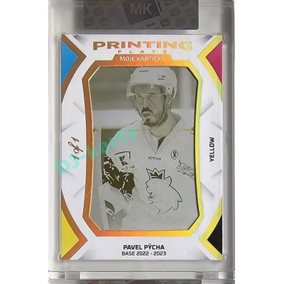 2023 MK The Gamers Extended #PP-PP Pavel Pýcha BASE Printing Plates 2023 Yellow 1of1