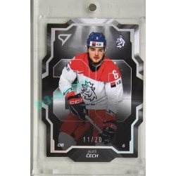 2024 Sportzoo Hokejové ČESKO #CD-06 Aleš Čech Team 20 Limited 11/20