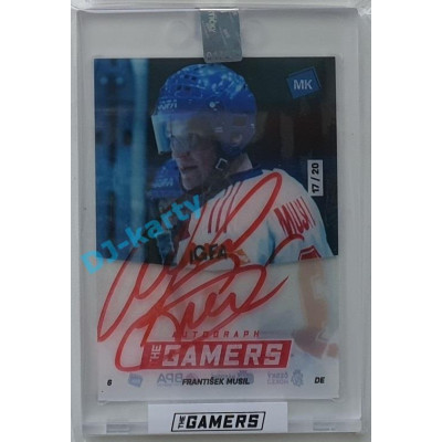 2021 MK Gamers 1 František Musil #TG-FM 17/20 Gamers Original RED