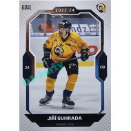 2023/24 Goal cards Chance Liga 2. série #198 Jiří Suhrada