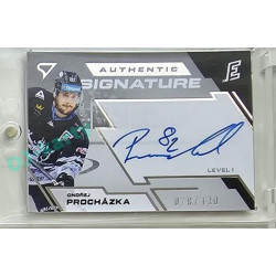 2023/24 Sportzoo ELH 2. serie #SL1-OP Ondřej Procházka Authentic Signature Level 1 xx/130
