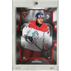 2024 Sportzoo Hokejové ČESKO #CD-21 Robin Sapoušek Team 20