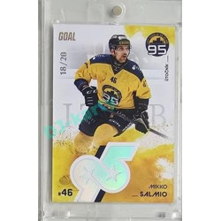 2024 Goal Cards 95. VÝROČÍ ZLÍNSKÉHO HOKEJE #ZL21 Mikko Salmio Parallel xx/20