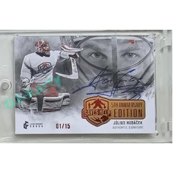 2024 LC Saves Help 5th Anniversary Edition #SHS-12 Július Hudáček Signature Red xx/15