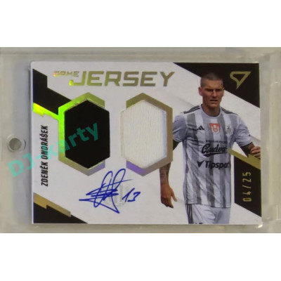 2023/24 Sportzoo Fortuna Liga 1. série #GJS-ZO Zdeněk Ondrášek Game Jersey Auto 04/25