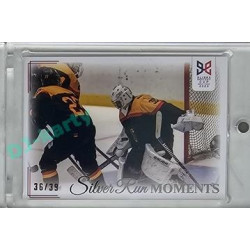 2023/24 Legendary Cards Hlinka Gretzky Cup Young Lions #SRM-21 Brankář Elagin čelí české ofenzivě Silver Run Moments Rainbow xx/39