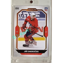 2023/24 Goal cards Chance Liga 2. série #245 Jiří Ondráček Expo Silver 1of7