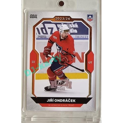 2023/24 Goal cards Chance Liga 2. série #245 Jiří Ondráček Expo Silver 1of7