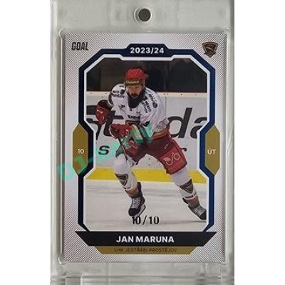 2023/24 Goal cards Chance Liga 2. série #258 Jan Maruna Blue 10/10