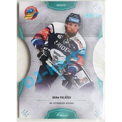2020/21 OFS 1. série Adam Polášek #89 09/20 Blue Cut