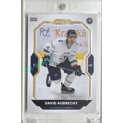 2023/24 Goal cards Chance Liga 1. série #073 David Aubrecht Gold 1of20