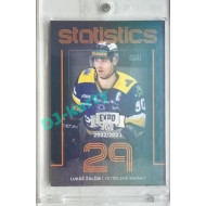 2023/24 Goal cards Chance Liga 1. série #ST-06 Lukáš Žálčík Statistics Lamino Rainbow 1of6