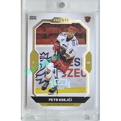 2023/24 Goal cards Chance Liga 2. série #247 Petr Krejčí Expo Silver 1of7