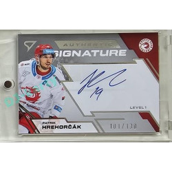2023/24 Sportzoo ELH 2. serie #SL1-PH Patrik Hrehorčák Authentic Signature Level 1 xx/130