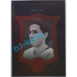 2020 OFS Síň slávy českého hokeje Josef Černý #SSCH-010 Black Rainbow /33