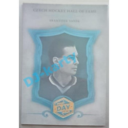 2020 OFS Síň slávy českého hokeje František Vaněk #SSCH-046 First Day of Issue Rainbow