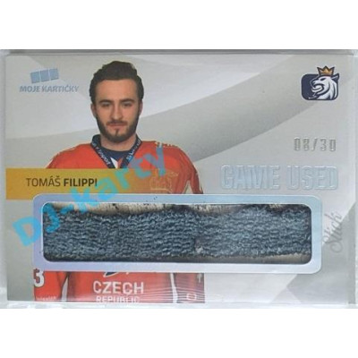 2020 MK reprezentace Tomáš Filippi #2 08/30 Game Used Memorabilia