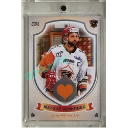 2023/24 Goal cards Chance Liga O kapku lepší hokej #07 Matouš Venkbec Parallel xx/20