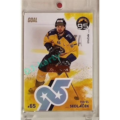 2024 Goal Cards 95. VÝROČÍ ZLÍNSKÉHO HOKEJE #ZL22 Pavel Sedláček Expo Ostrava 1of5