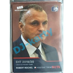 2020 MK reprezentace Robert Reichel EHT #87 01/25 Red