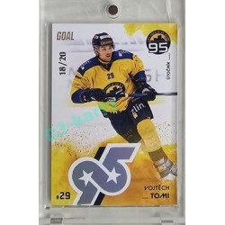 2024 Goal Cards 95. VÝROČÍ ZLÍNSKÉHO HOKEJE #ZL26 Vojtěch Tomi Parallel xx/20