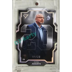2024 Sportzoo Hokejové ČESKO #CD-26 Patrik Augusta Team 20 Limited 11/20