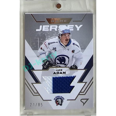 2023/24 Sportzoo ELH 1. série #GJ-LA Luke Adam Game Jersey 21/85