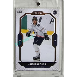 2023/24 Goal cards Chance Liga 1. série #075 Jakub Kroupa Gold 1of20
