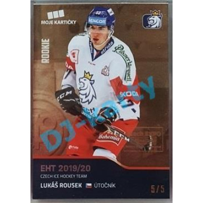 2020 MK reprezentace Lukáš Rousek #28 5/5 Gold Czech Expo
