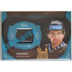 2020/21 OFS 2. série Tomáš Voráček #RPS-TVO x/6 Game Used Remnants CARDS DAY