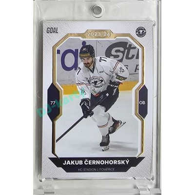 2023/24 Goal cards Chance Liga 1. série #077 Jakub Černohorský Gold 1of20
