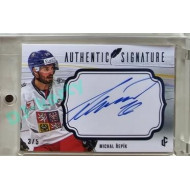 2023/24 LC Expectations Road to Prague #AS-10 Michal Řepík Authentic Signature Blue 3/5
