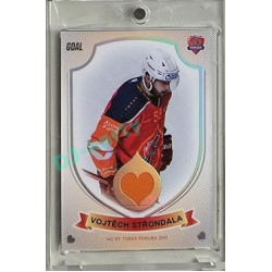 2023/24 Goal cards Chance Liga O kapku lepší hokej #09 Vojtěch Střondala Parallel xx/20