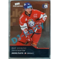 2020 MK reprezentace Andrej Šustr EHT #36 Red Promo