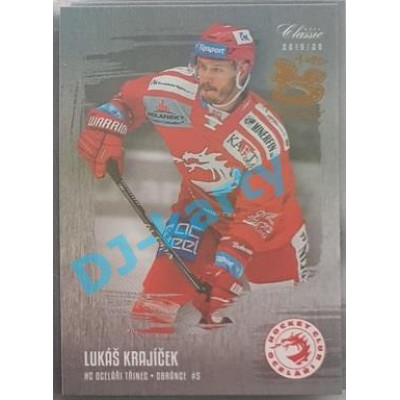 2019/20 OFS Lukáš Krajíček #338 xx/12 Silver Rainbow Expo Pard.