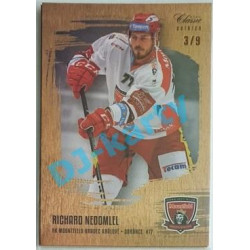 2019/20 OFS Richard Nedomlel #84 3/9 Gold Rainbow