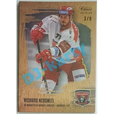 2019/20 OFS Richard Nedomlel #84 3/9 Gold Rainbow